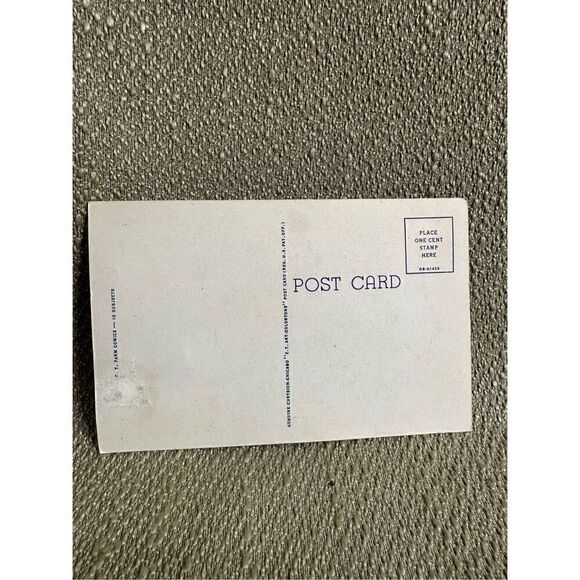 Bull Of A Boner Vintage Postcard Humor Funny Risqué 1940s Blank unused - Picture 6 of 7